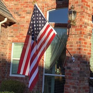 3’ x 5’ U.S. polycotton Flag Set